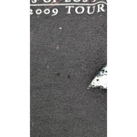 Motley Crue 2009 Tour T Shirt XL Saints of Los Angeles Concert Tee Black Band - Picture 9 of 13